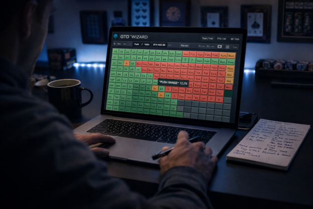 Estratégia Push/Fold: porque durante décadas foi mal executada no poker